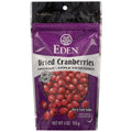 EDEN FOODS: Organic Dried Cranberries Apple Sweetened, 4 oz