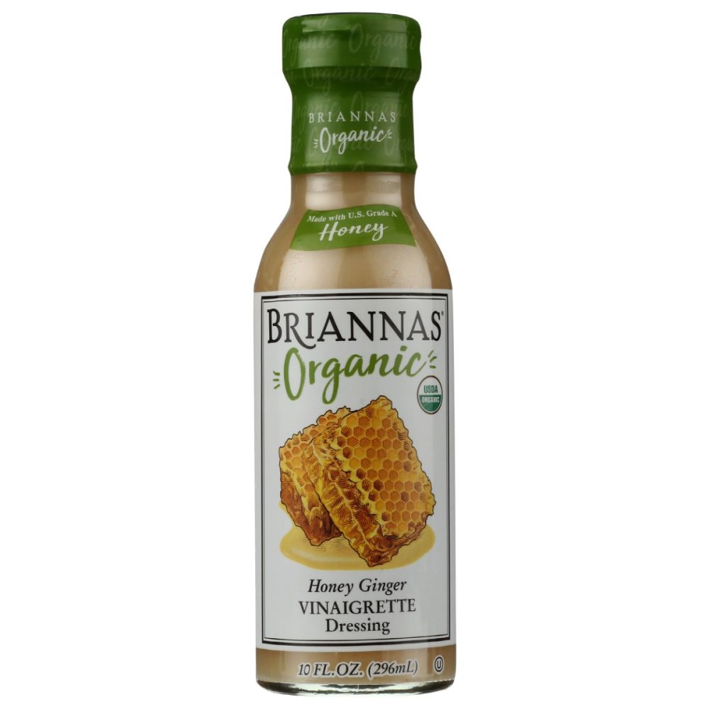 BRIANNAS: Dressing Honey Ginger Vinaigrette, 10 oz