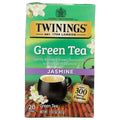 TWININGS OF LONDON: Green Tea Jasmine, 20 Tea Bags, 1.41 Oz