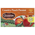 CELESTIAL SEASONINGS: Country Peach Passion Herbal Tea Caffeine Free, 20 bg