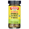 BRAGG Organic Sprinkle -24 Herbs & Spices Seasoning for Flavor|Organic 1.5oz