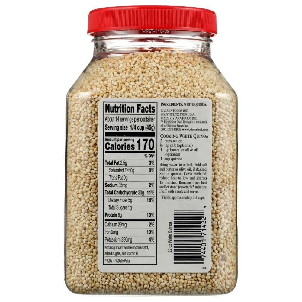 RICESELECT: White Quinoa, 22 oz