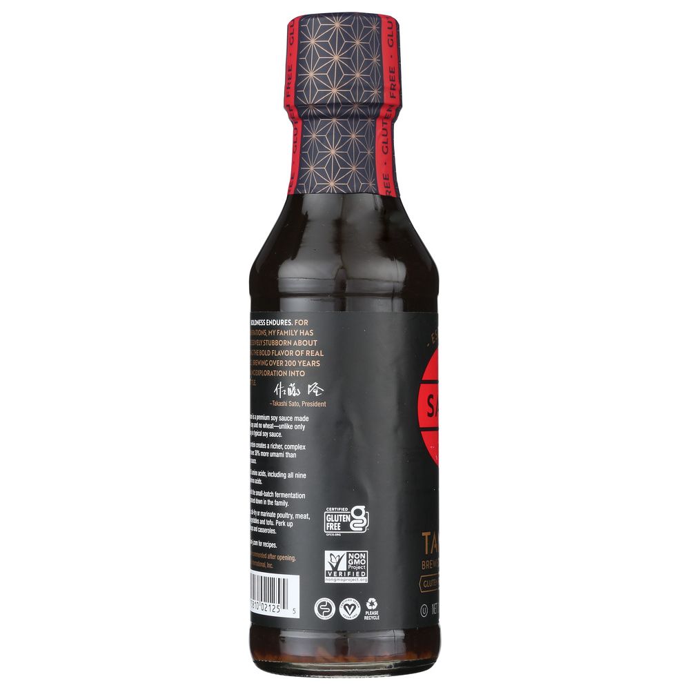SAN-J: Gluten Free Tamari Soy Sauce, 10 Oz