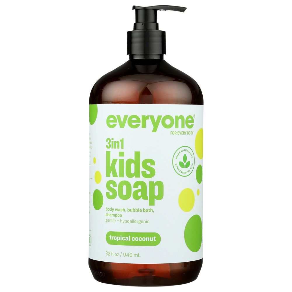 EO PRODUCTS: Everyone for Kids 3-in-1 Tropical Twist Soap, 32 oz