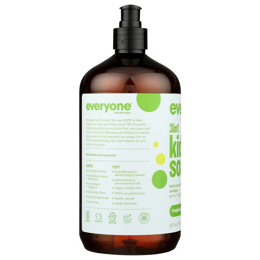 EO PRODUCTS: Everyone for Kids 3-in-1 Tropical Twist Soap, 32 oz