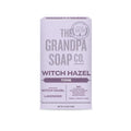 GRANDPAS Soap Bar Witch Hazel - All Natural, Gluten-Free, Made in USA
