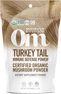 OM ORGANIC MUSHROOM NUTRITION: Turkey Tail Immune Defense Power, 100gm