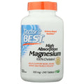 DOCTORS BEST: Hi Abs Chelated Magnesium, 240 tb