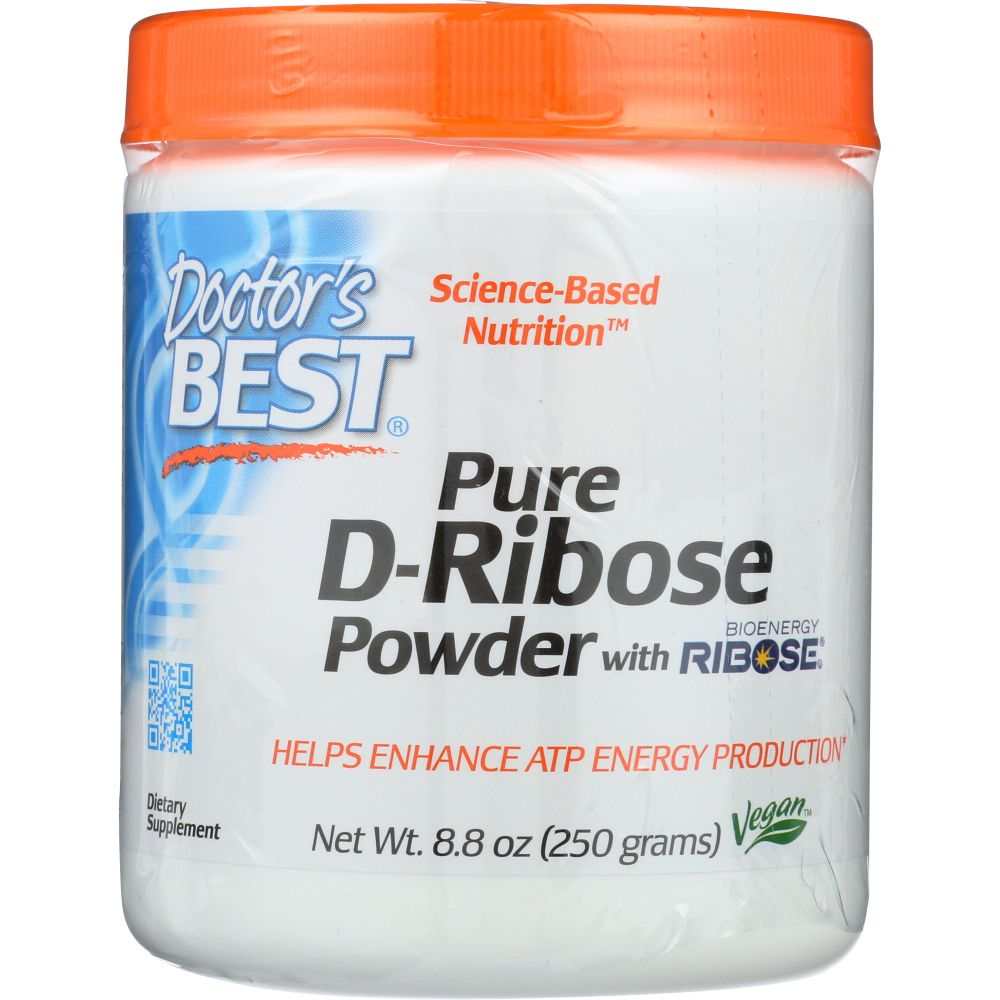 DOCTORS BEST D-Ribose Powder-Supports Cellular Energy| Muscle Recovery