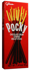 Pocky Chocolate - Original Biscuit Sticks for Every Occasion, 1.41 oz