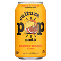 CULTURE POP: Orange Mango Chili & Lime Probiotic Soda, 12 fo