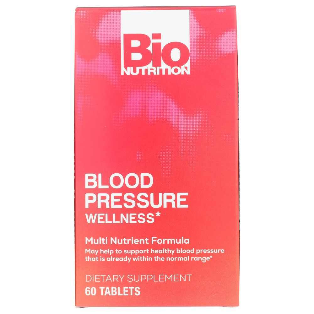 Blood Pressure Wellness: Support Healthy Blood Pressure Levels - 60tab