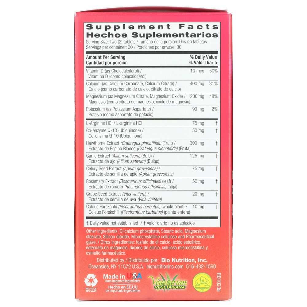 Blood Pressure Wellness: Support Healthy Blood Pressure Levels - 60tab