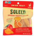 SOLELY Organic Dried Mango Halves - Healthy Snack,8oz |Fresh & Natural