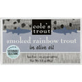 COLE'S: Trout Smoked Rainbow Trout, 3.2 oz