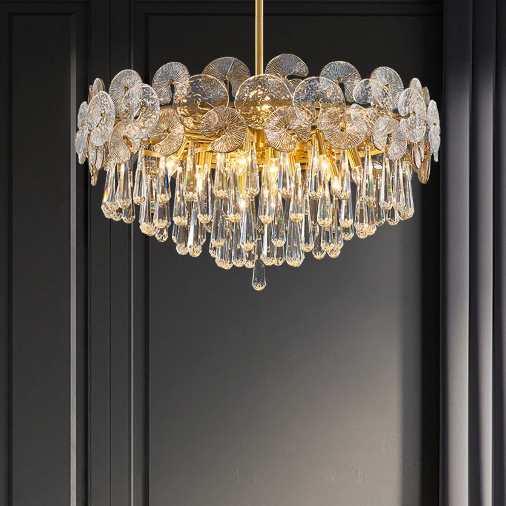 Atlas Crystal Chandelier