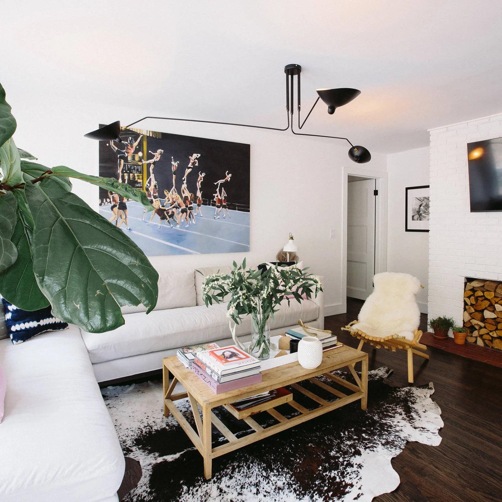Serge Rotating Arm Ceiling light