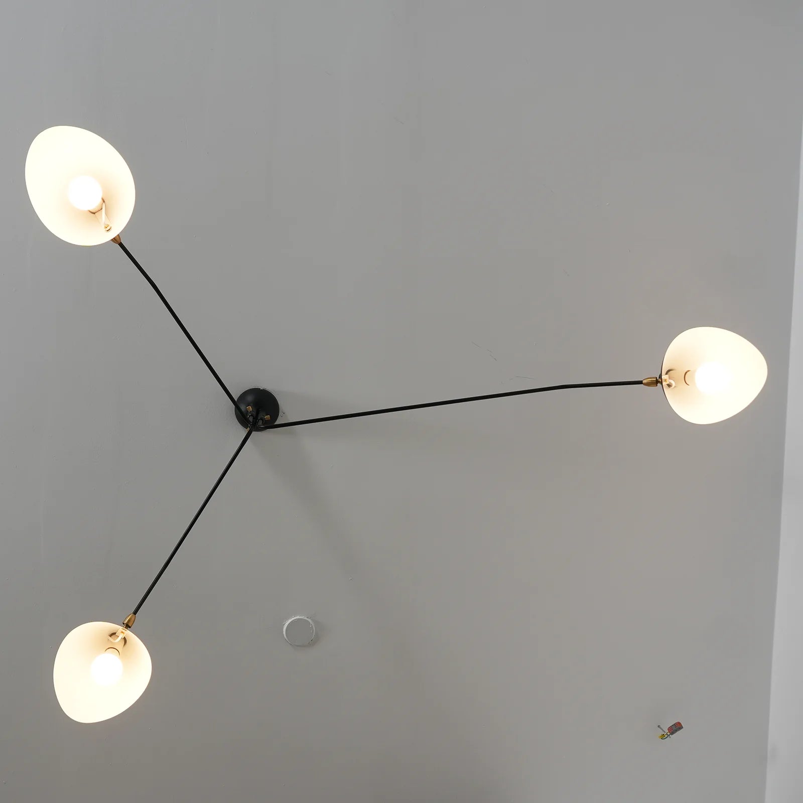 Serge Rotating Arm Ceiling light