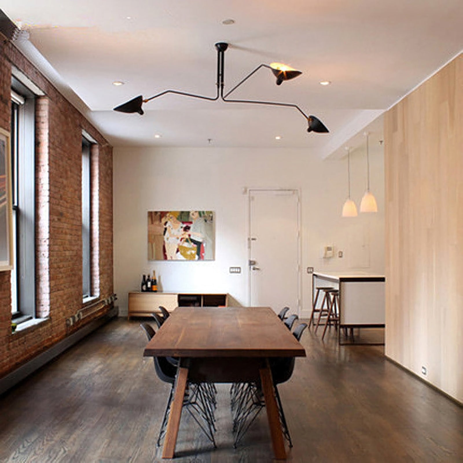 Serge Rotating Arm Ceiling light
