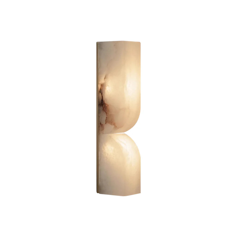 Alabaster Essence Rectangle Wall Sconce