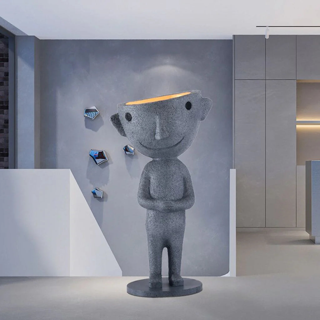 Alien Statue Floor Lamp