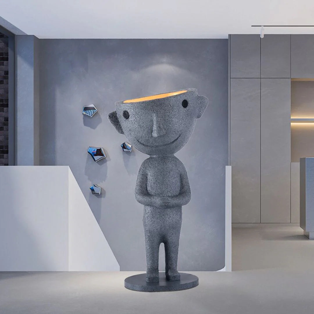 Alien Statue Floor Lamp