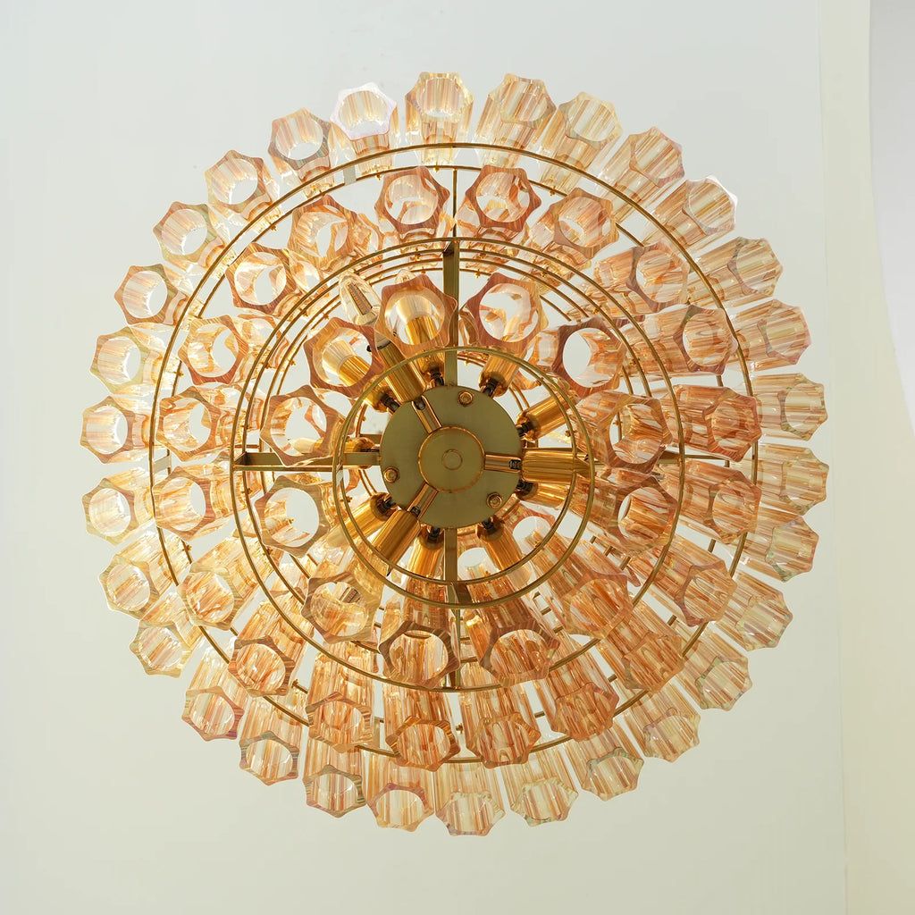 Amber Palermo Round Chandelier