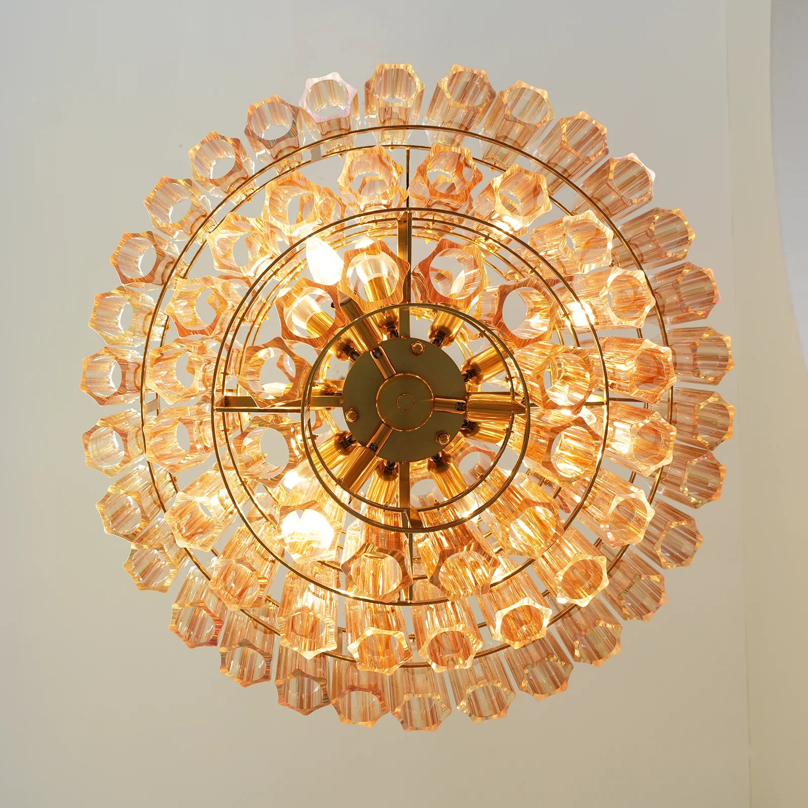 Amber Palermo Round Chandelier