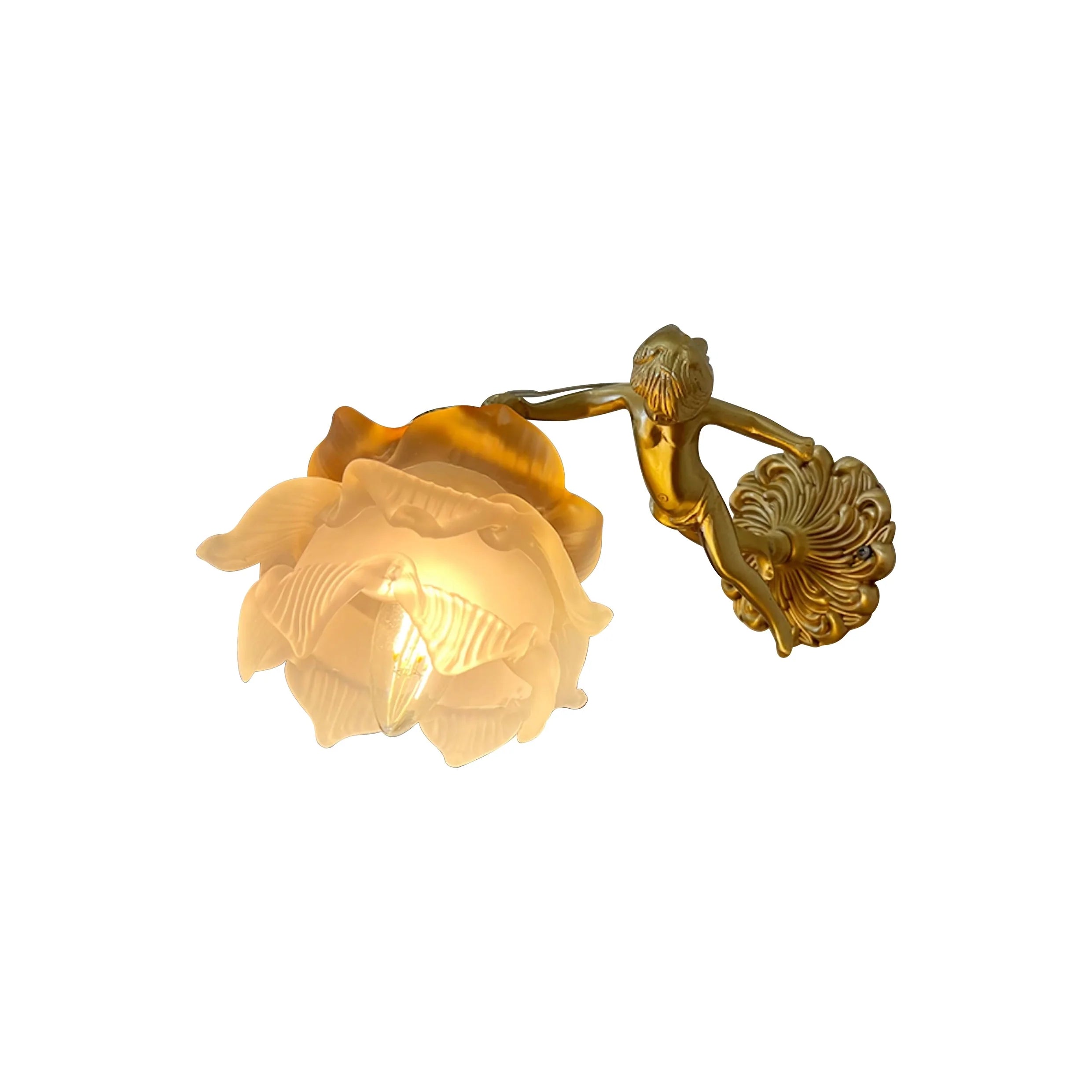 Angel Glass Wall Light