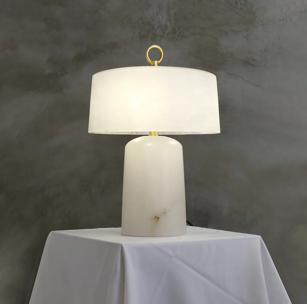 Alabaster Aogashima Table Lamp