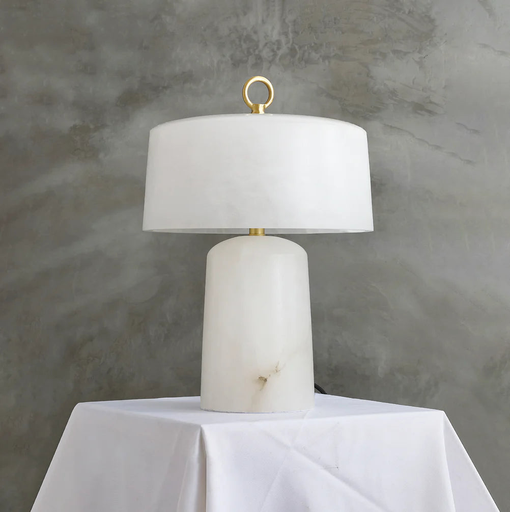 Alabaster Aogashima Table Lamp