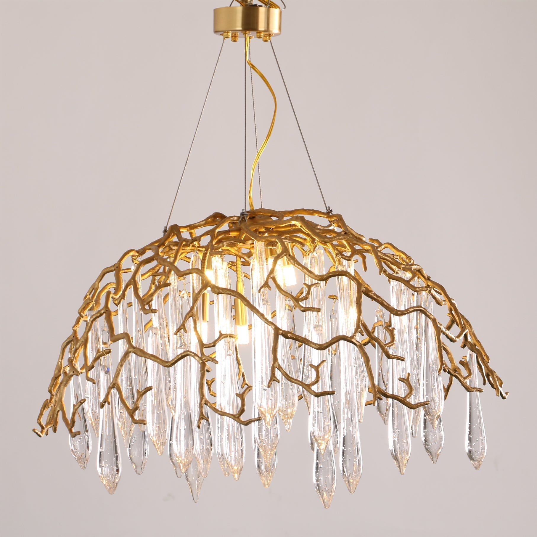 Aqua Dome Chandelier