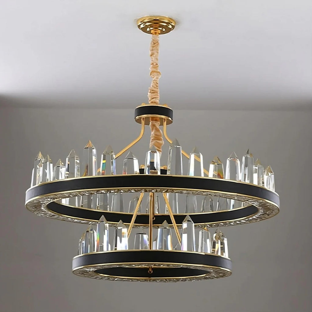 Argus Round Crystal Chandelier