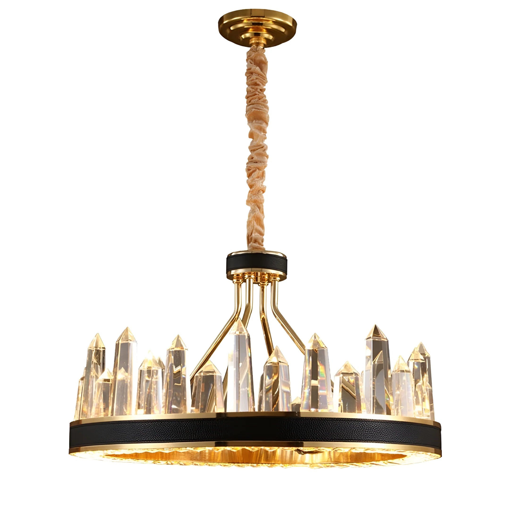 Argus Round Crystal Chandelier