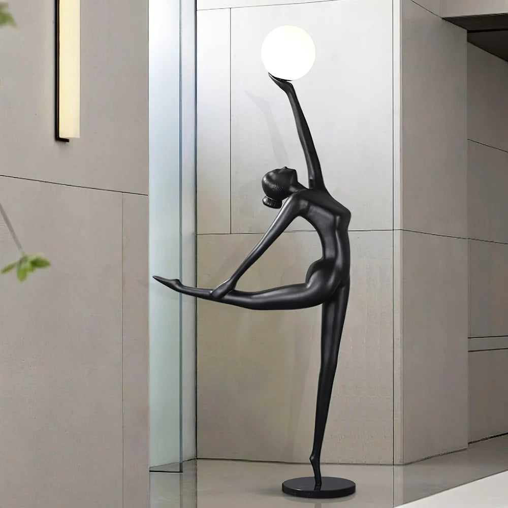 Ballerina Statue Characters Floor Lamp