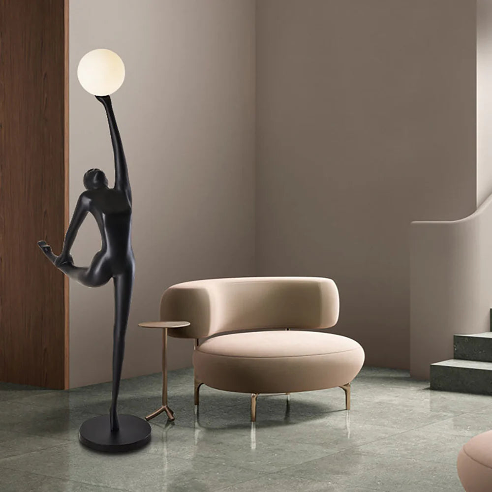 Ballerina Statue Characters Floor Lamp