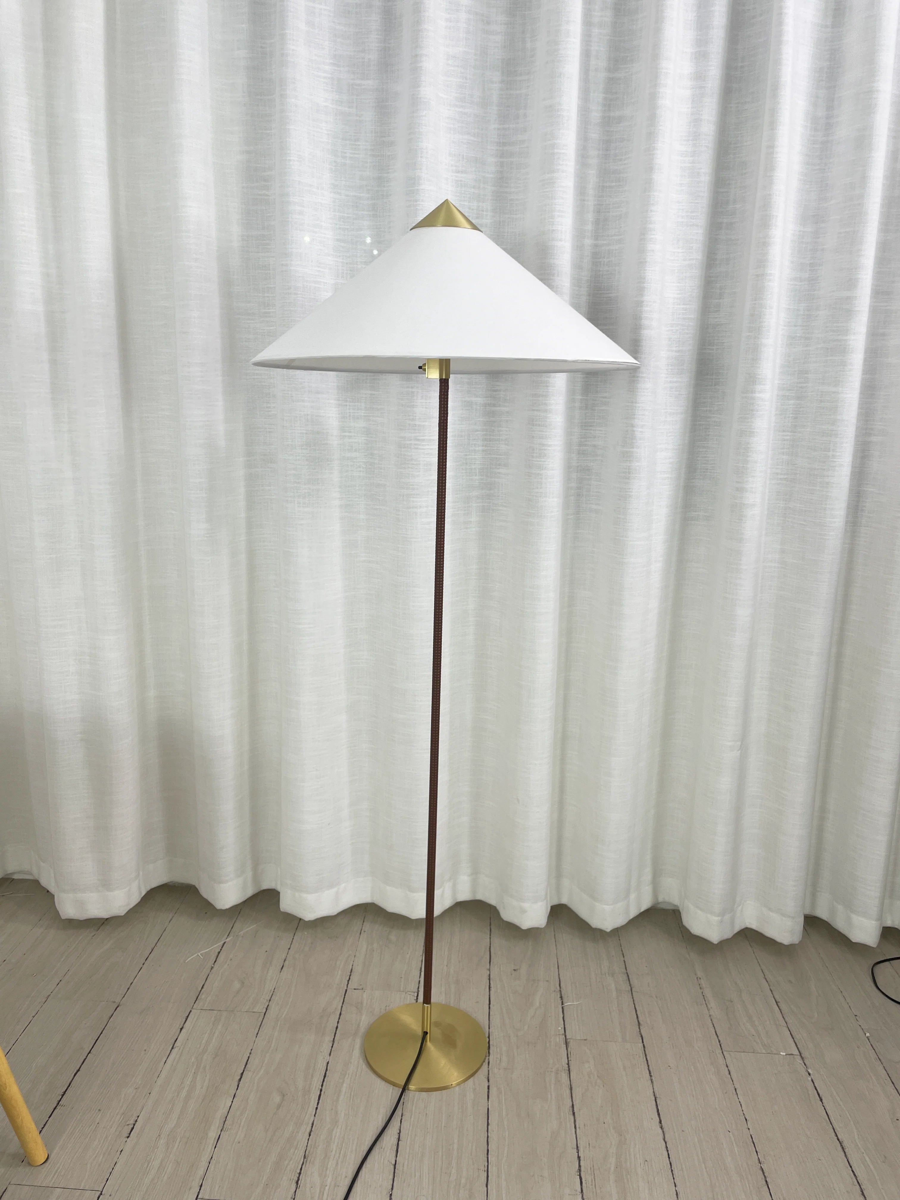 Bamboo Hat Floor Lamp