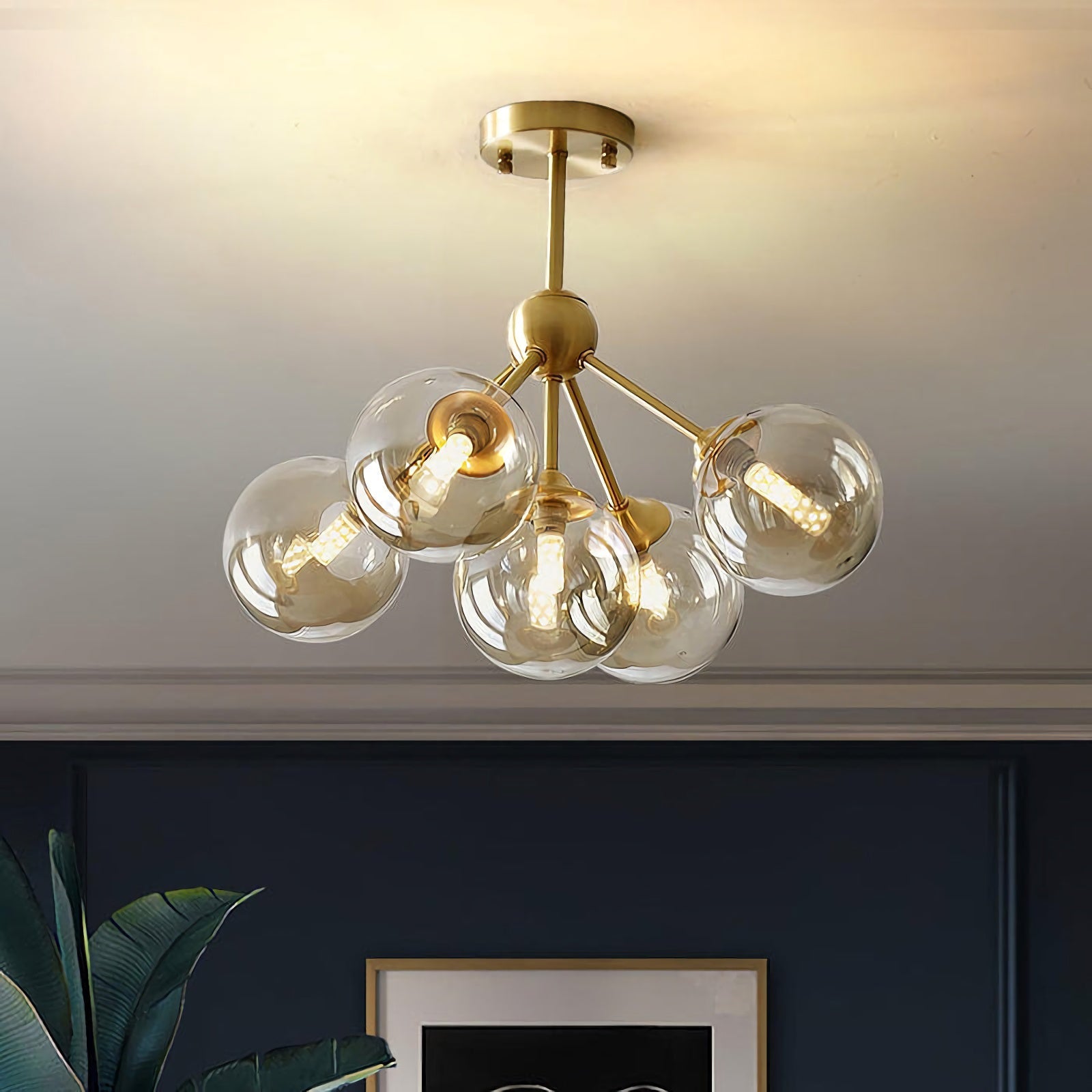 Bubble Rhizome Ceiling Light