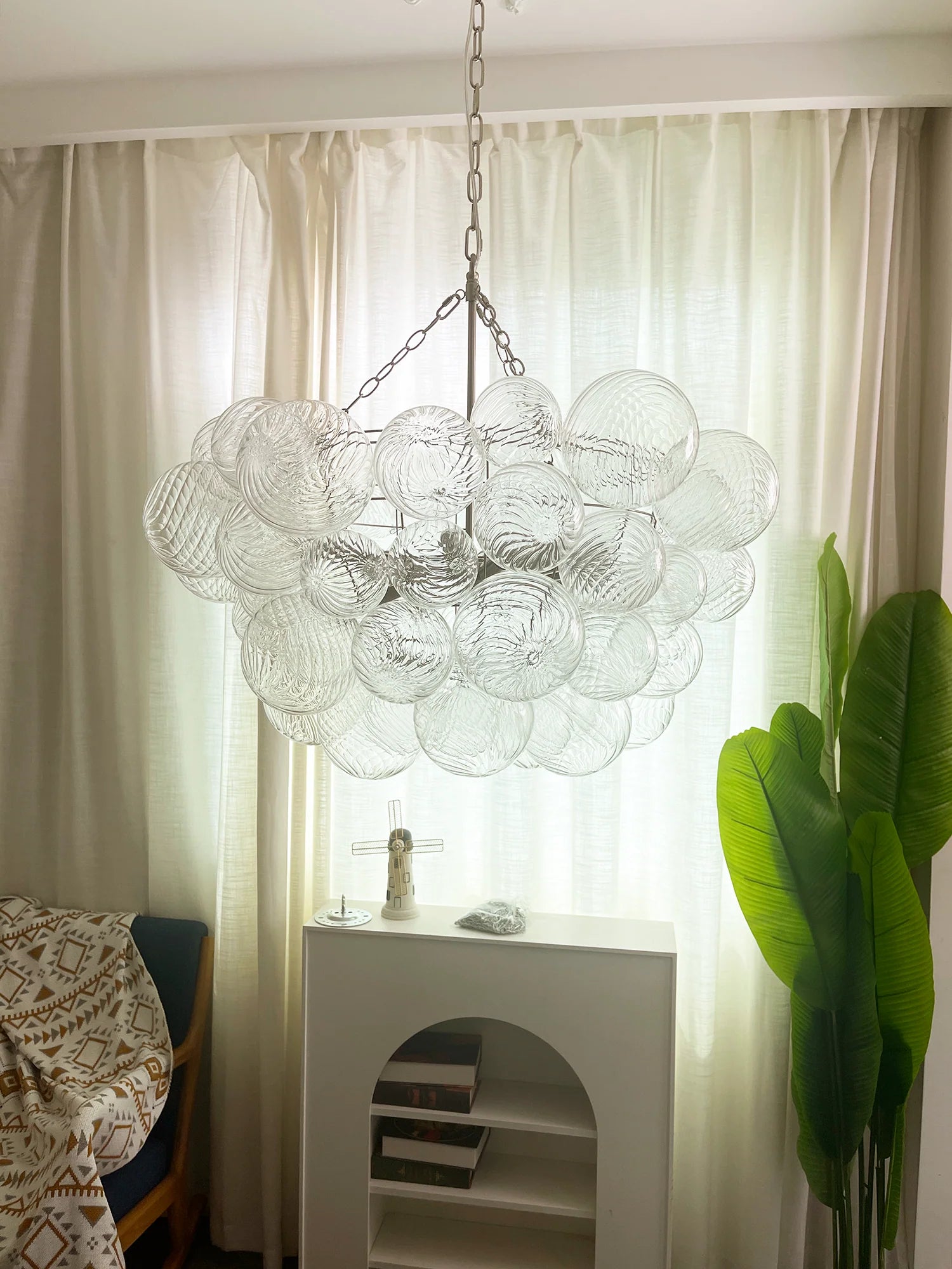 Bubbles Glass Ball Chandelier
