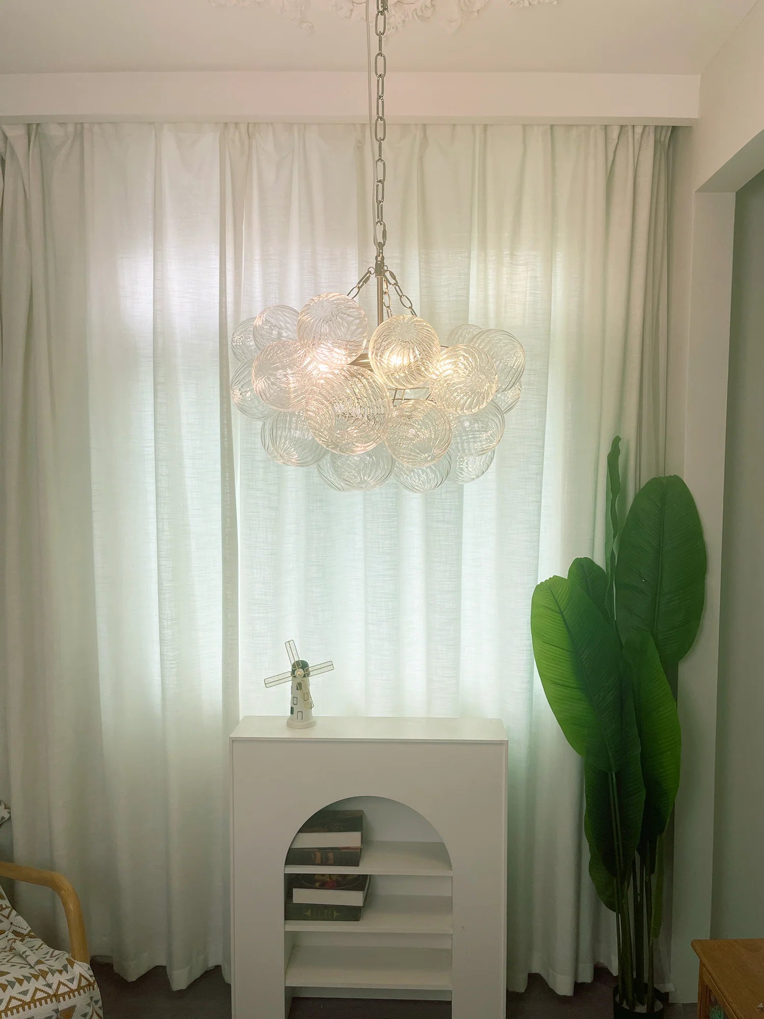 Bubbles Glass Ball Chandelier