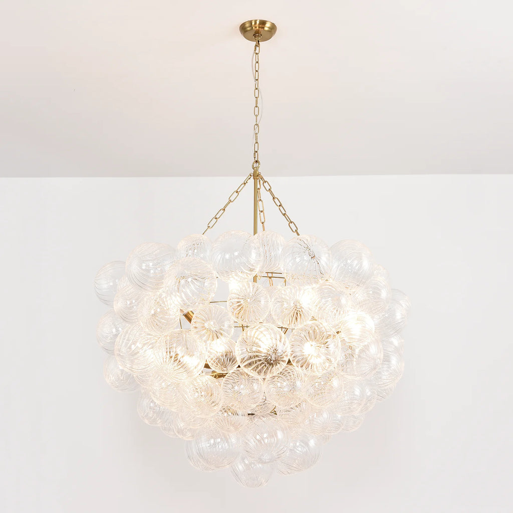 Bubbles Glass Ball Chandelier