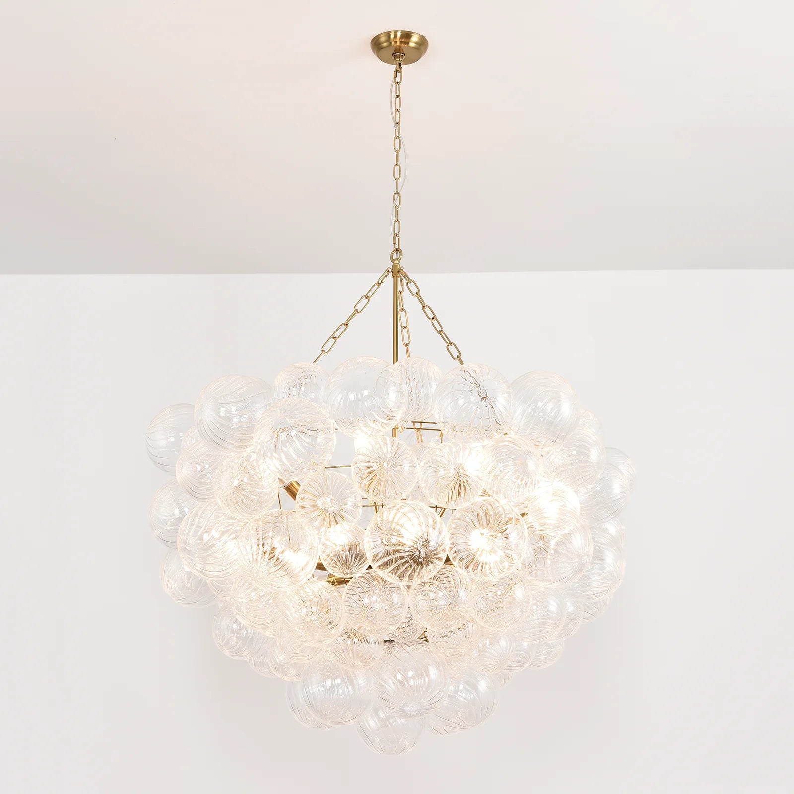 Bubbles Glass Ball Chandelier