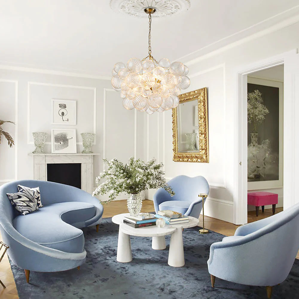 Bubbles Glass Ball Chandelier