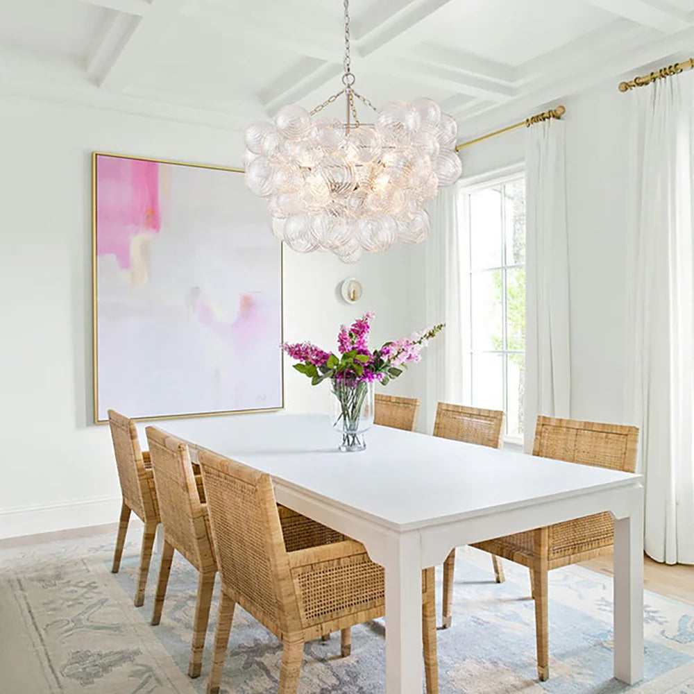 Bubbles Glass Ball Chandelier