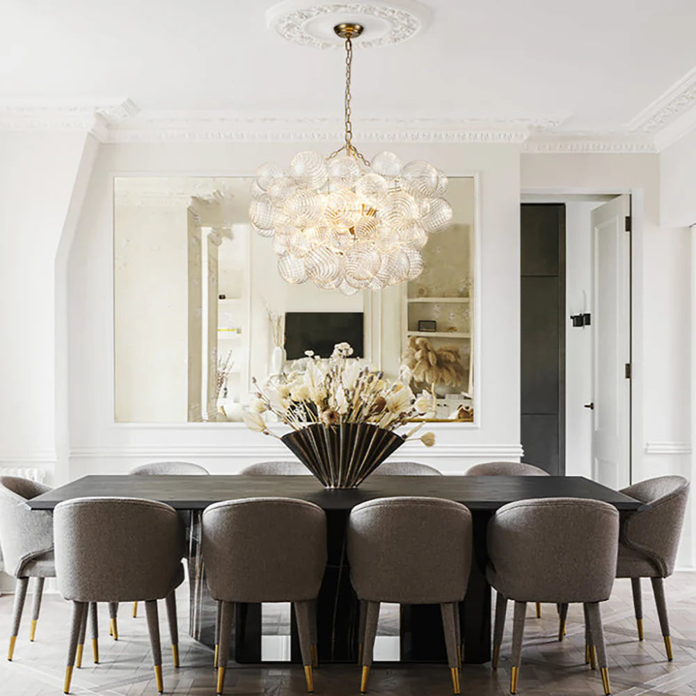 Bubbles Glass Ball Chandelier