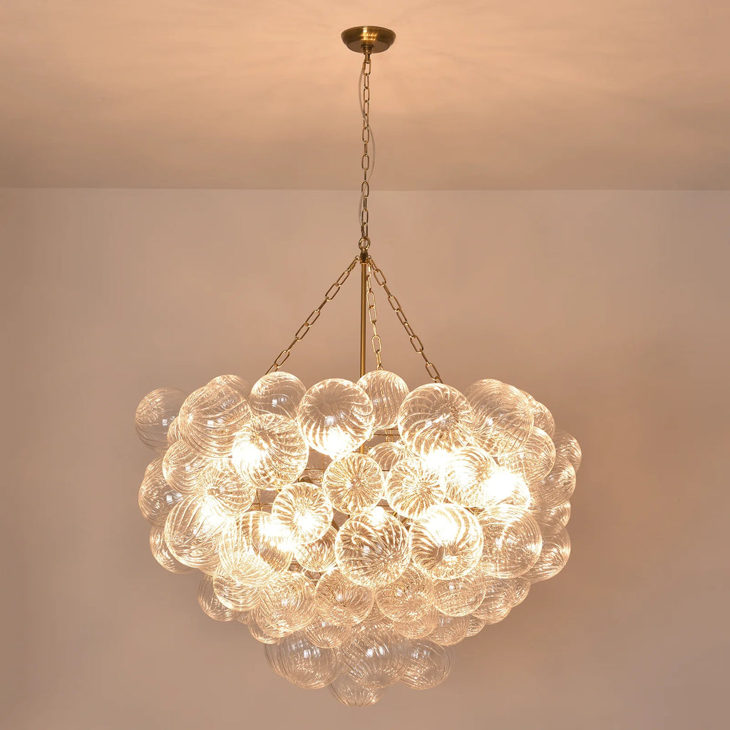 Bubbles Glass Ball Chandelier