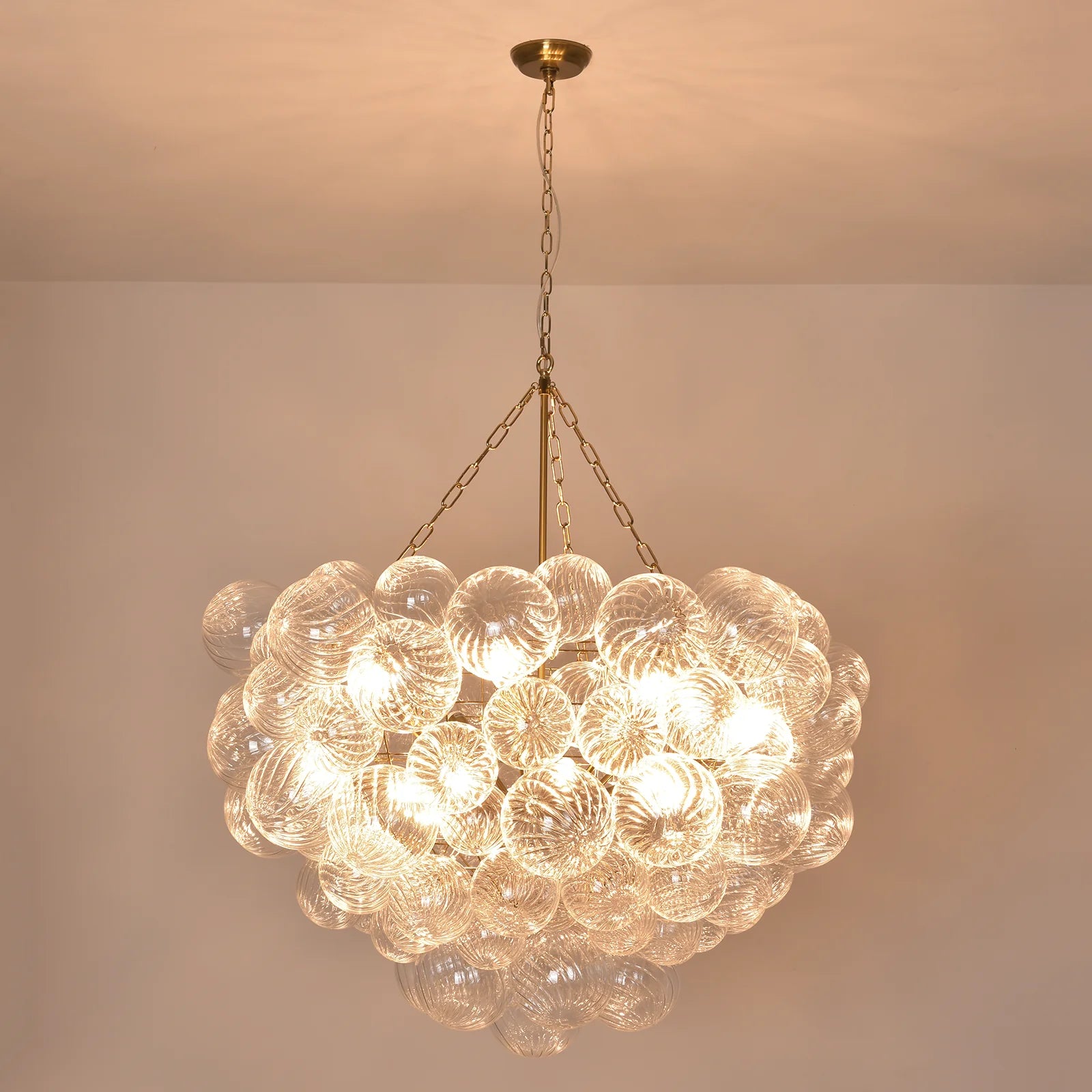 Bubbles Glass Ball Chandelier