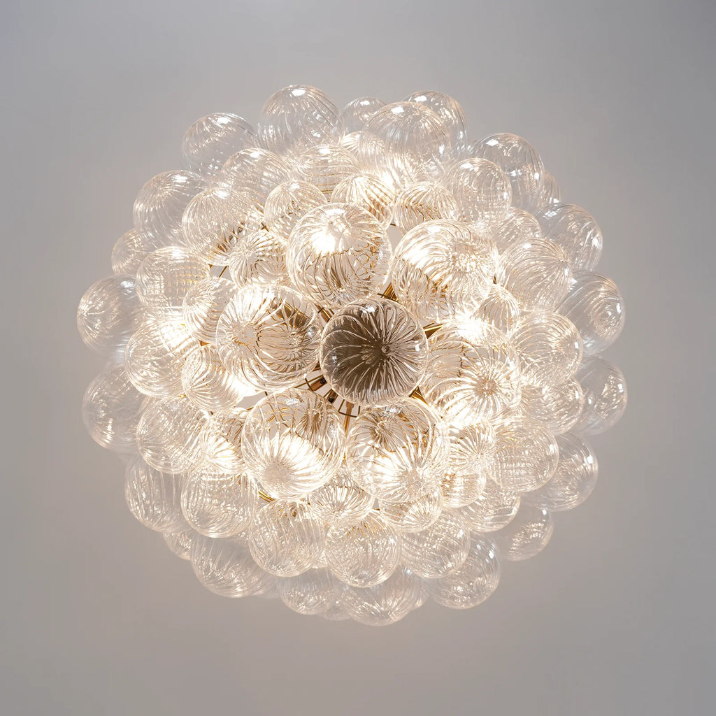 Bubbles Glass Ball Chandelier