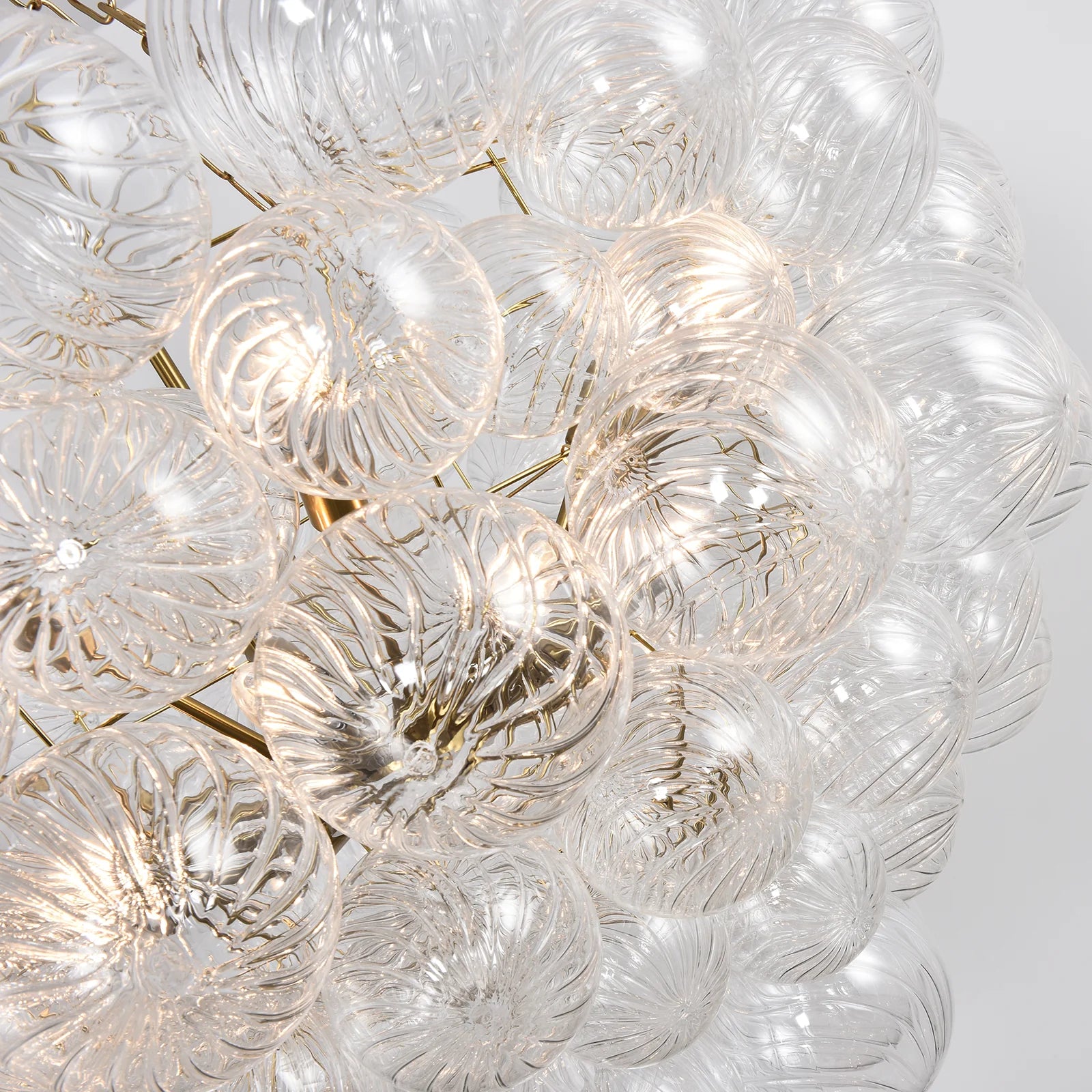 Bubbles Glass Ball Chandelier