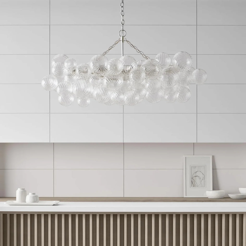 Bubbles Glass Ball Chandelier